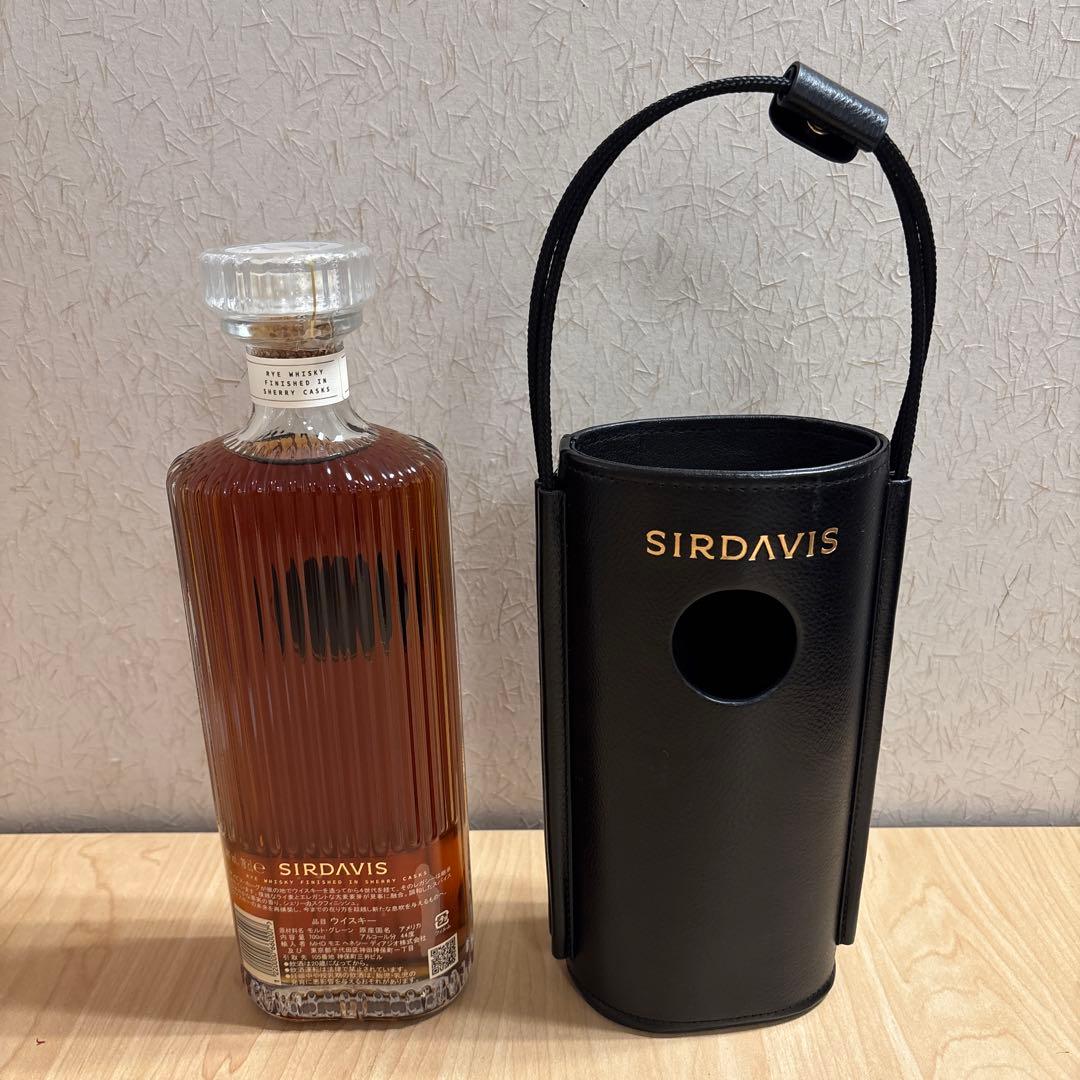 SIRDAVIS ウイスキー 専用ケース付き