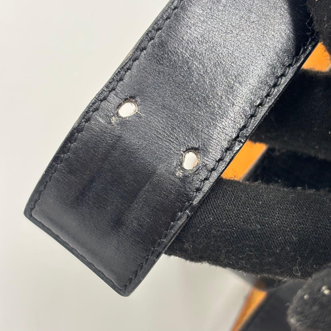 HERMES エルメス コンスタンス Hバックル ボックスカーフ レザーベルト