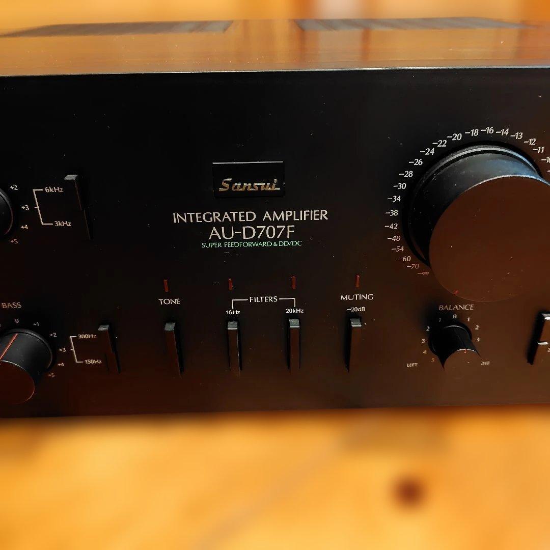 サンスイ プリメインアンプAU-D707F(プチリペア訳あり品)#5