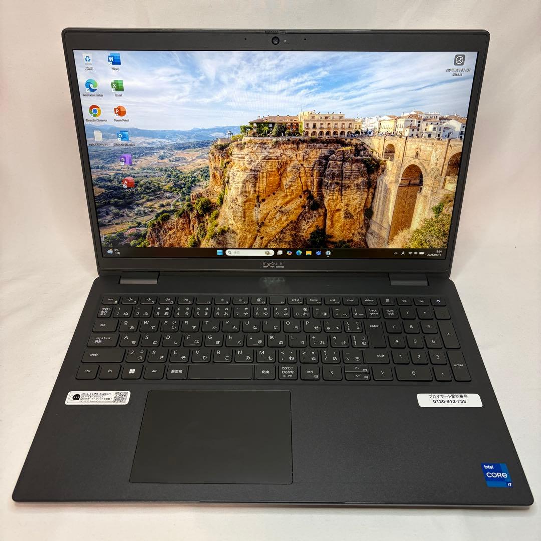 美品 LATITUDE 3520 第11世代 i7 16GB フルHD オフィス