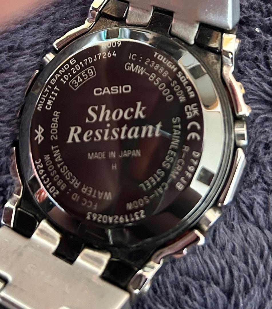 CASIO G-SHOCK フルメタル GMW-B5000D-1JF 本体のみ
