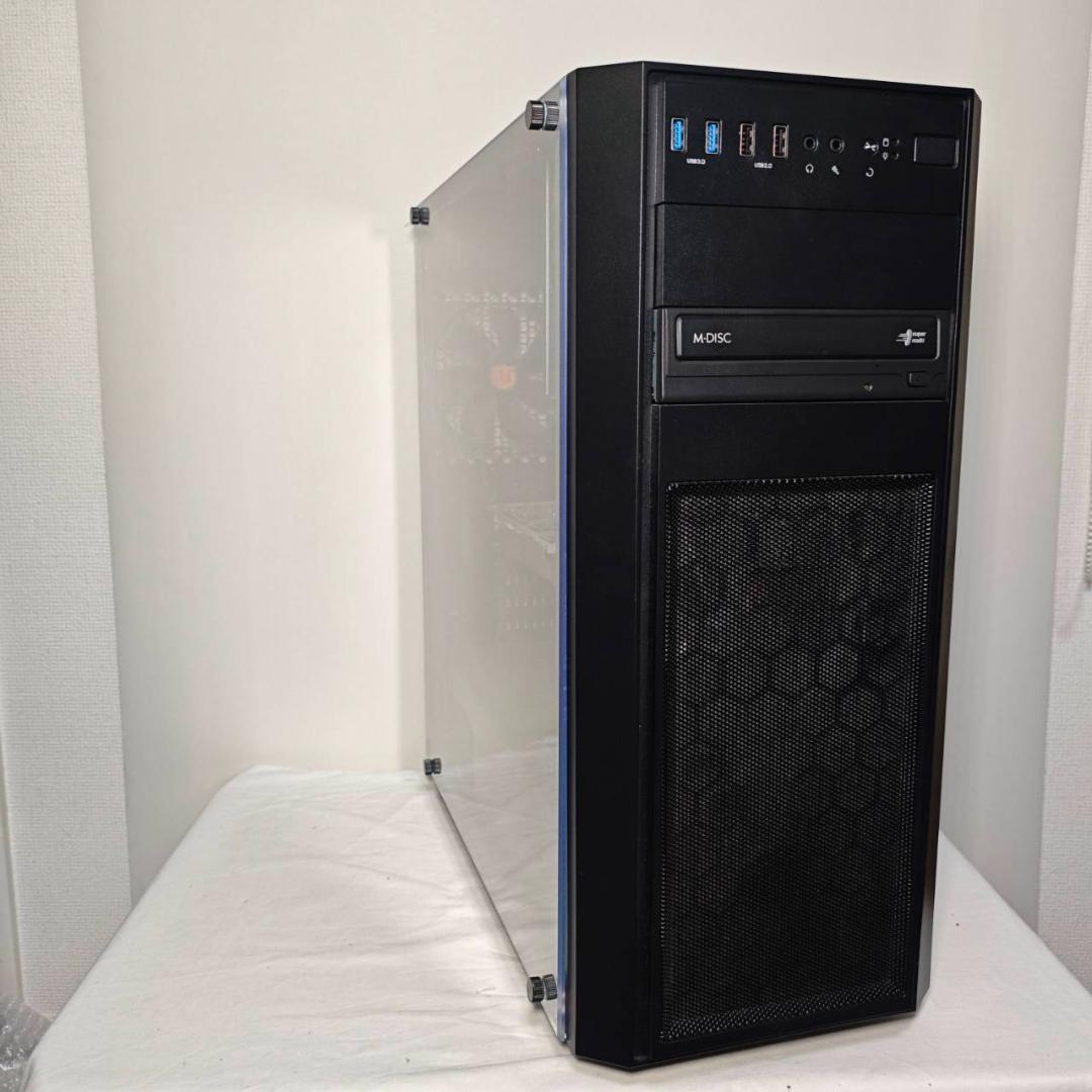 ゲーミングPC/第9世代CPU/500GB/GTX1050Ti/サーマルテイク