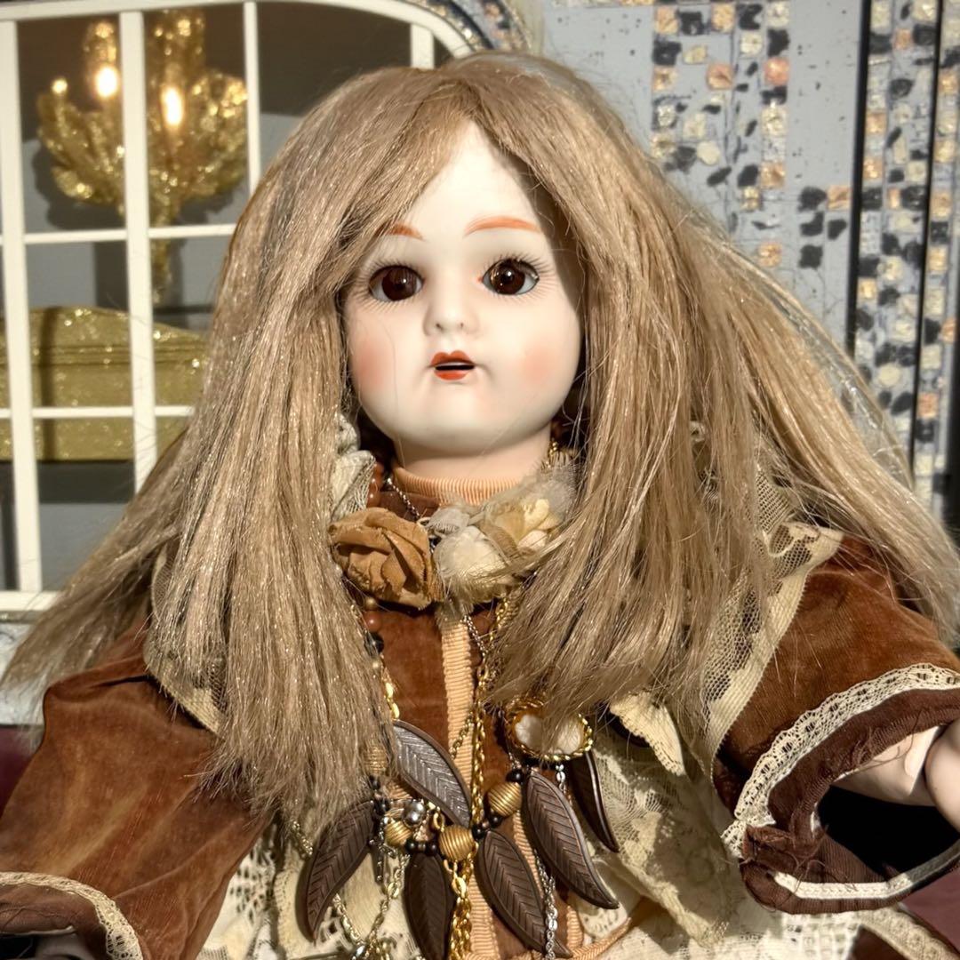 みほこ ビスクドール カマー ラインハルト ベルベット ドレス カメオ