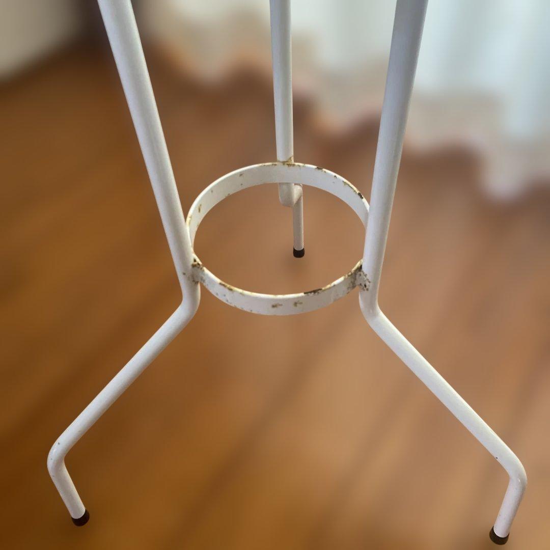 ビンテージホーロースタンド付きホーローボール2点