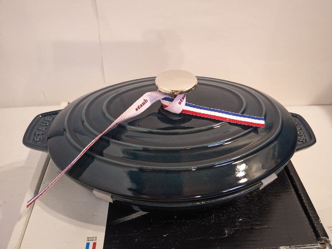 【未使用】Staub　オーバルホットプレート　ラ・メール　23cm　ストウブ