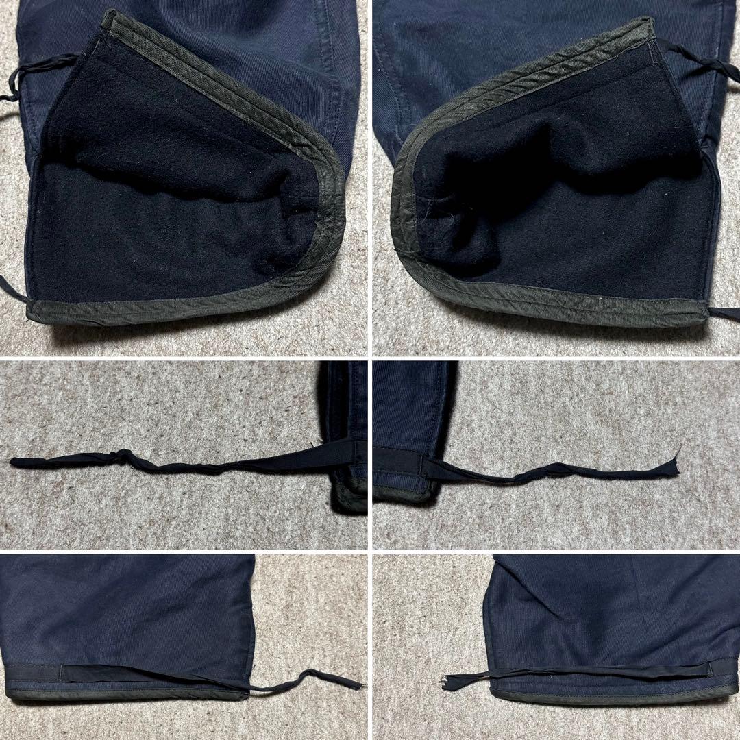 USNAVY デッキパンツ フック 紺 美品 オリジナル 大戦 WW2 40s