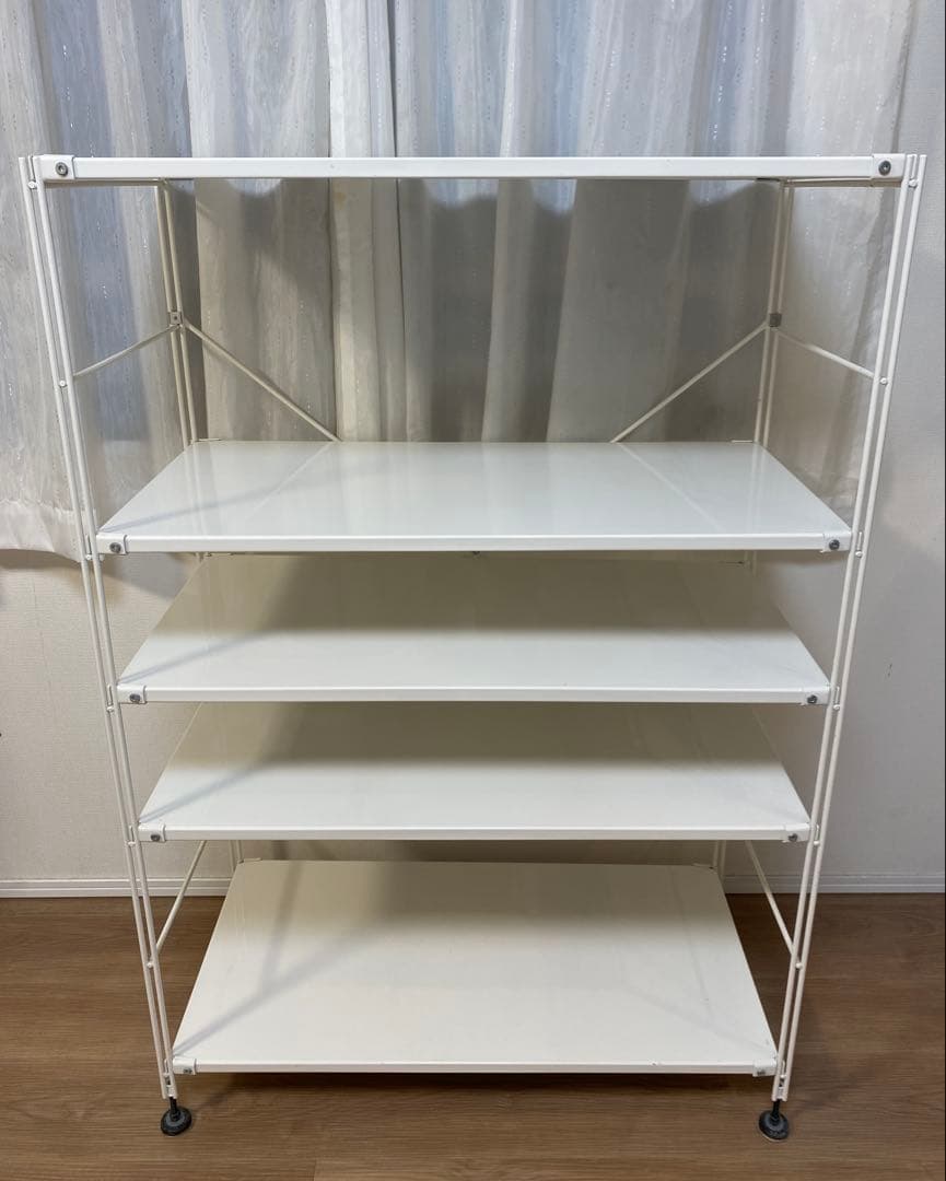 無印良品⭐︎スチールユニットシェルフ・84cm 棚×5枚