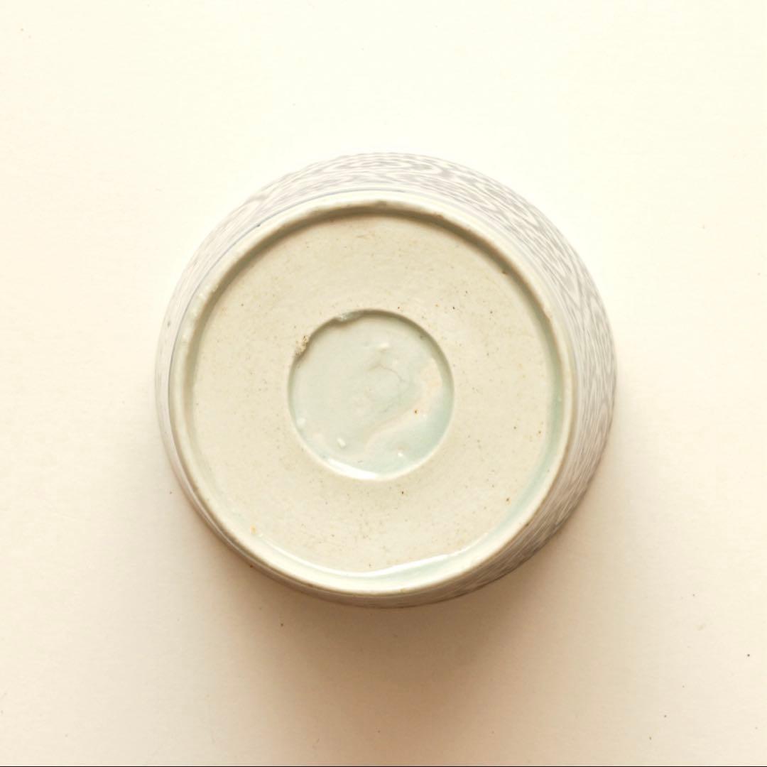 伊万里　古伊万里　江戸　後期　幕末　蕎麦猪口　総柄　蛸唐草　蛇の目　高台