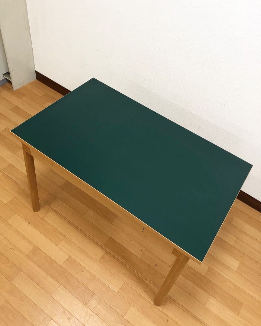 美品 IDEE STILT TABLE 1000 Green Black デスク