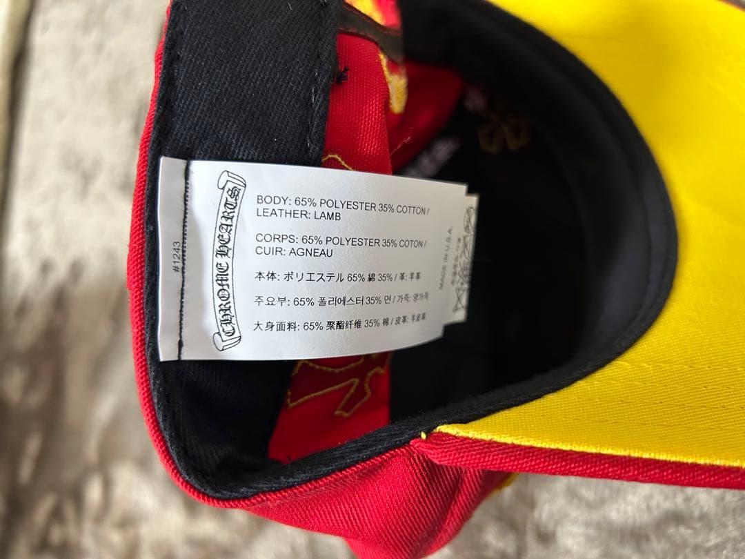 激美品正規限定クロムハーツセメタリークロスキャップCHROMEHEARTSCAP