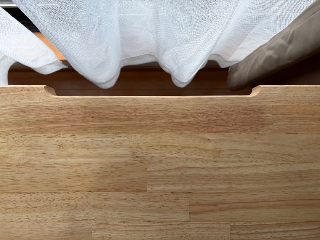 THE TABLE / ラバーウッド ナチュラル × Black Steel