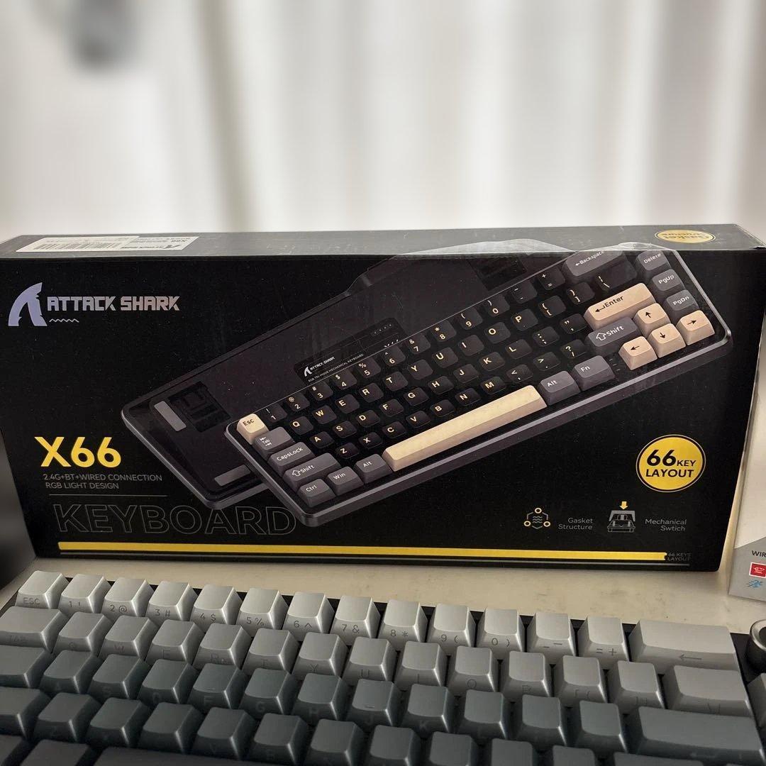 ATTACK SHARK ゲーミングキーボード&ゲーミングマウス
