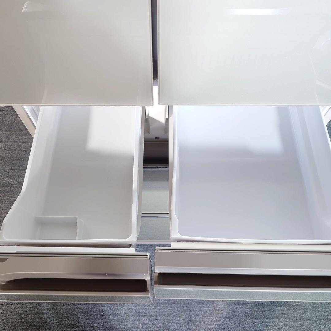 HITACHI 日立 冷蔵庫 R-HW60K(XN) 602L 大容量 A084