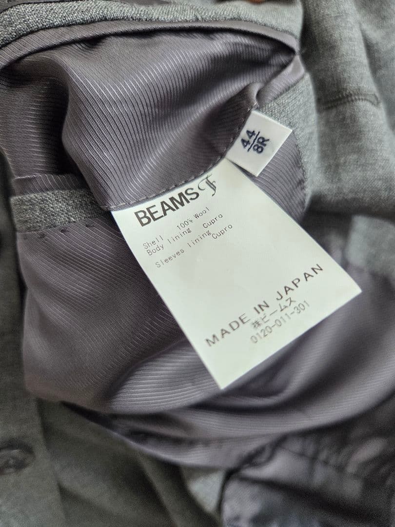 BEAMS F グレースーツ 44 CANONICOセットアップ
