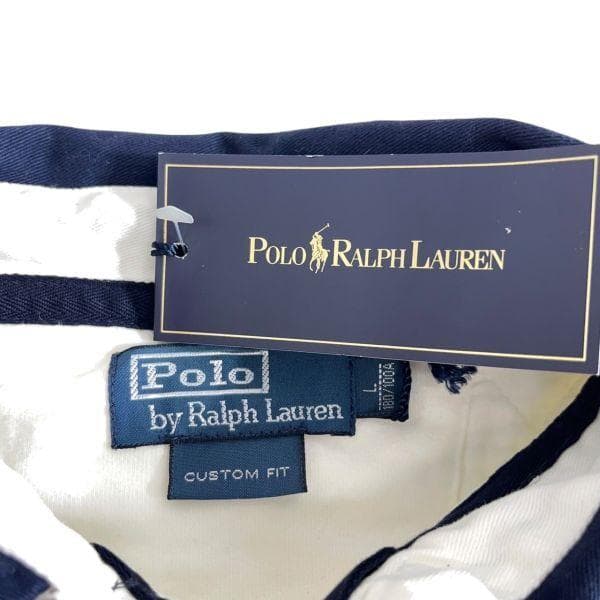 【新品・未使用品】 ポロラルフローレン Lサイズ ラガーシャツ ポロシャツ 刺繍