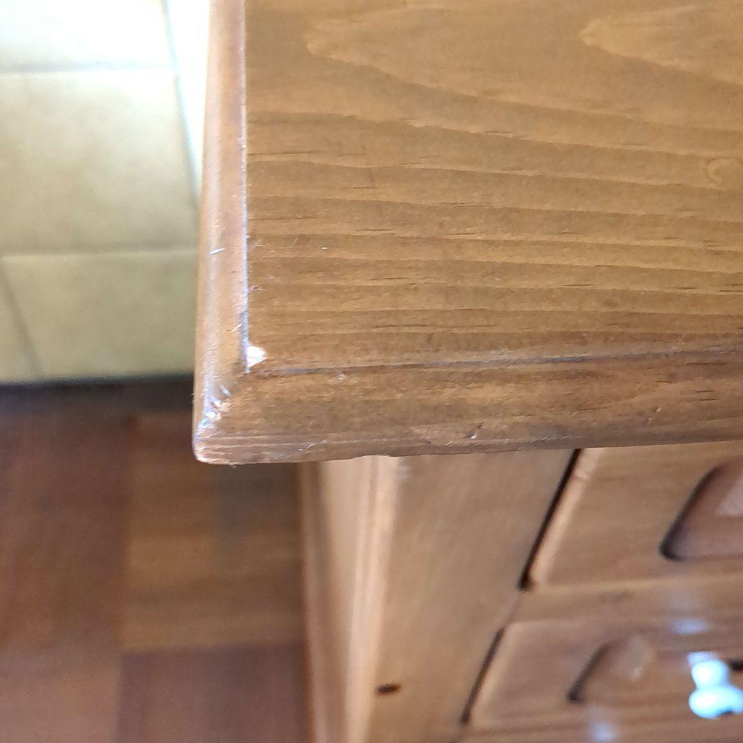 パイン材　4段チェスト　箪笥　カントリー