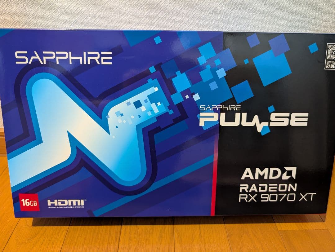 [美品]Sapphire Pulse Radeon RX 9070 XT