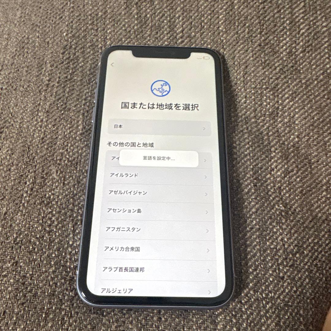 Apple iPhone11本体 パープル