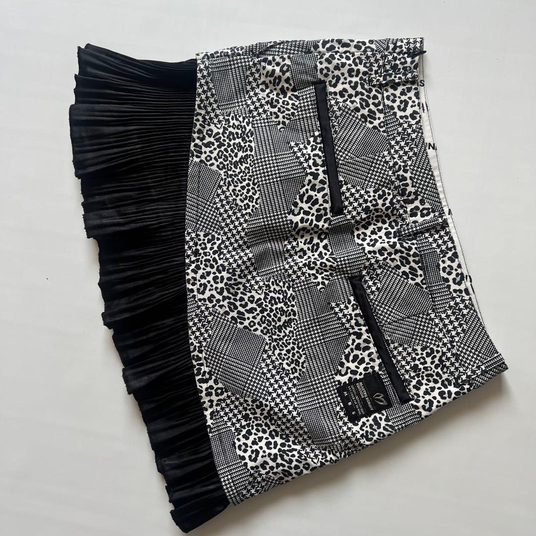 マスターバニー　パーリーゲイツ　セットアップ　ヒョウ柄　フリル　M 1 ゴルフ