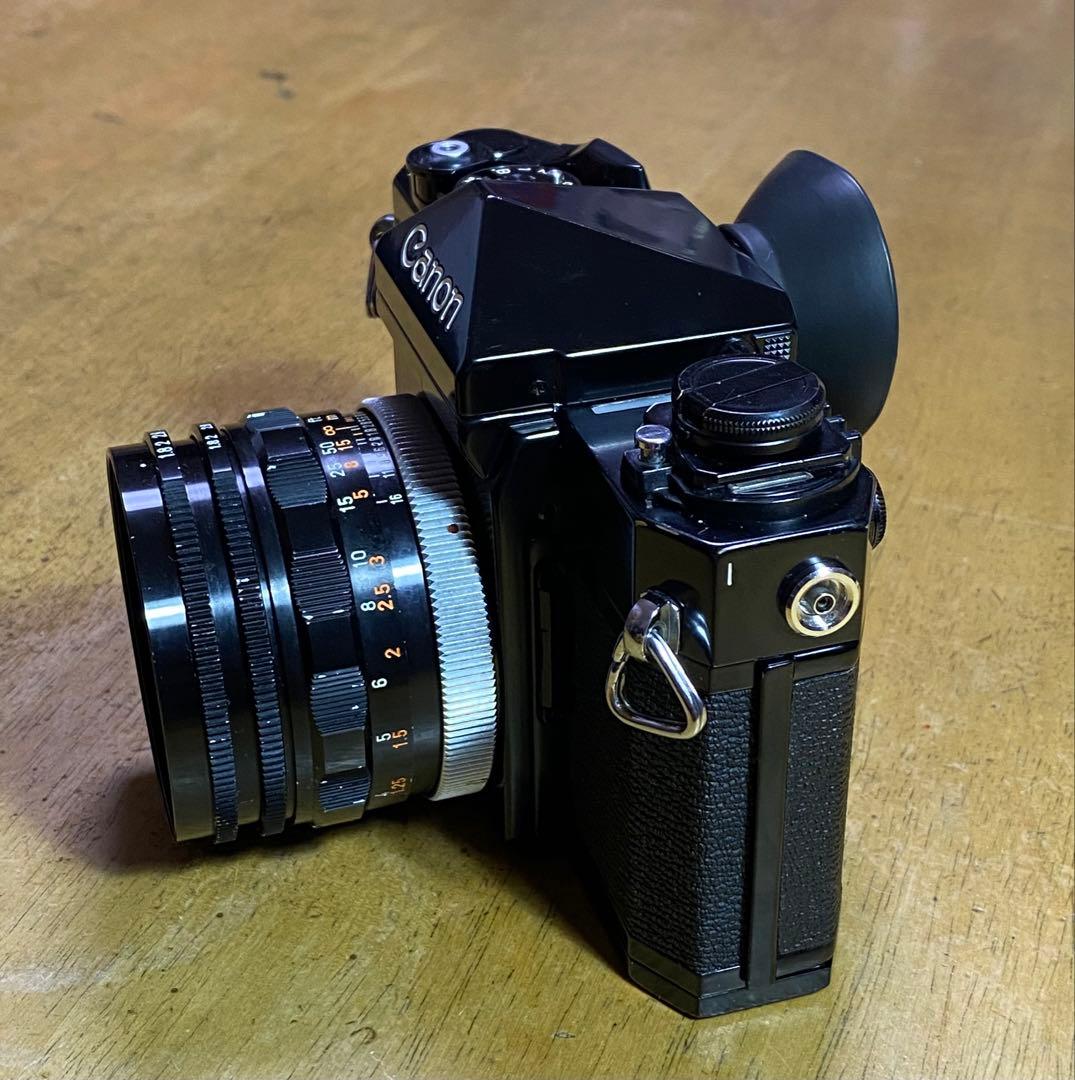 【完動品】CANON F-1 後期＋SUPER-CANOMATICレンズ