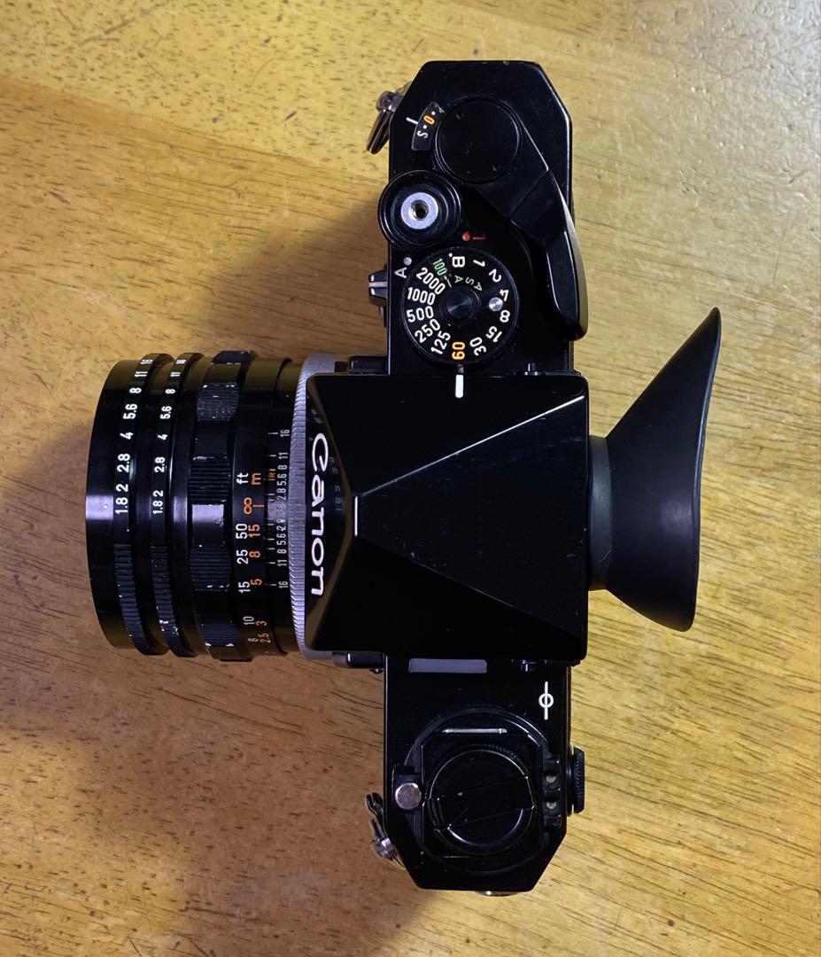 【完動品】CANON F-1 後期＋SUPER-CANOMATICレンズ