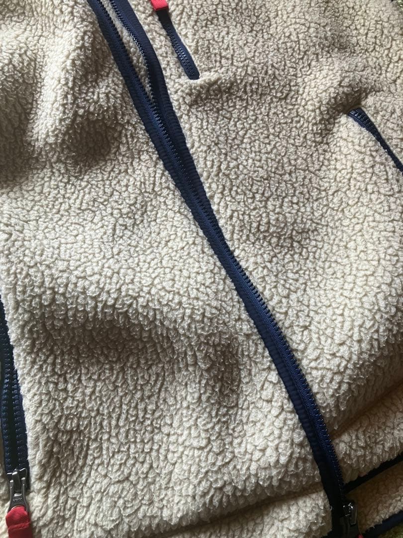 Patagonia フリース ベスト Mサイズ クリーム