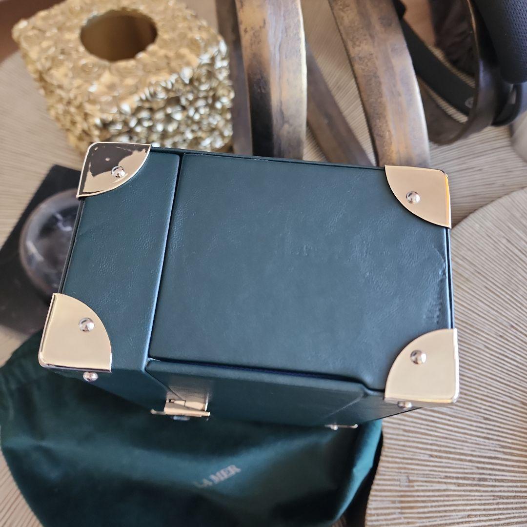 LA MER アクセサリー、メークアップケース グリーン新品
