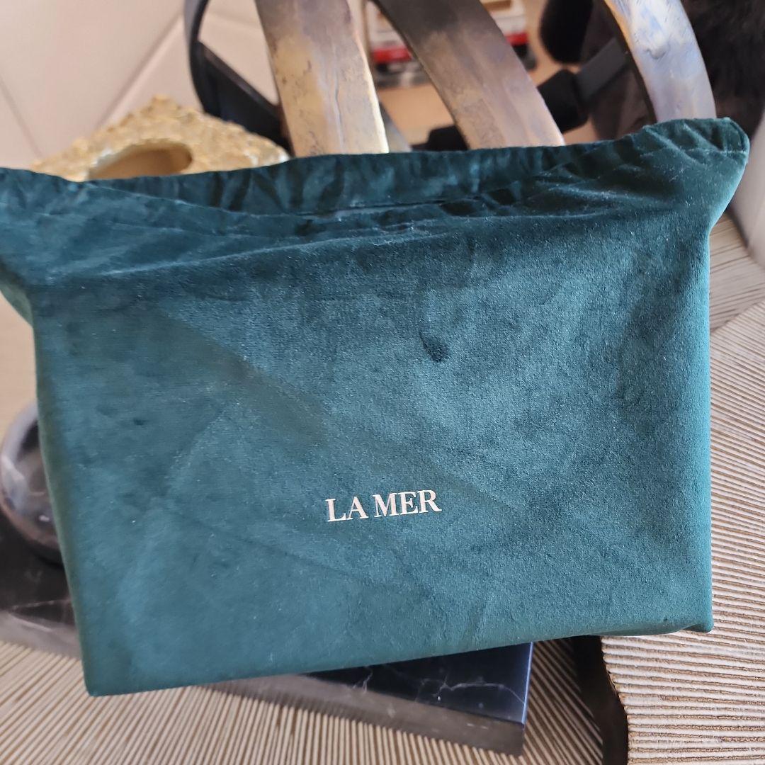 LA MER アクセサリー、メークアップケース グリーン新品