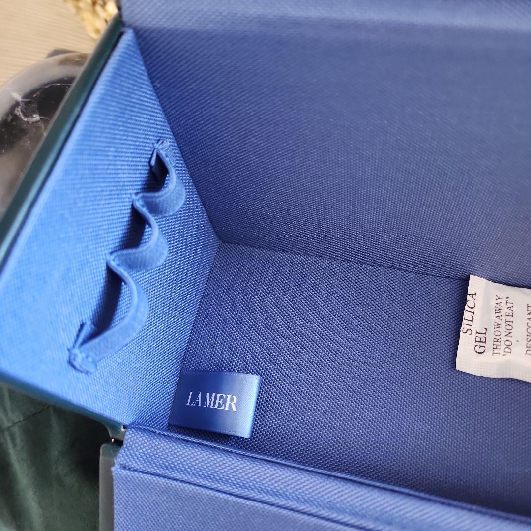 LA MER アクセサリー、メークアップケース グリーン新品