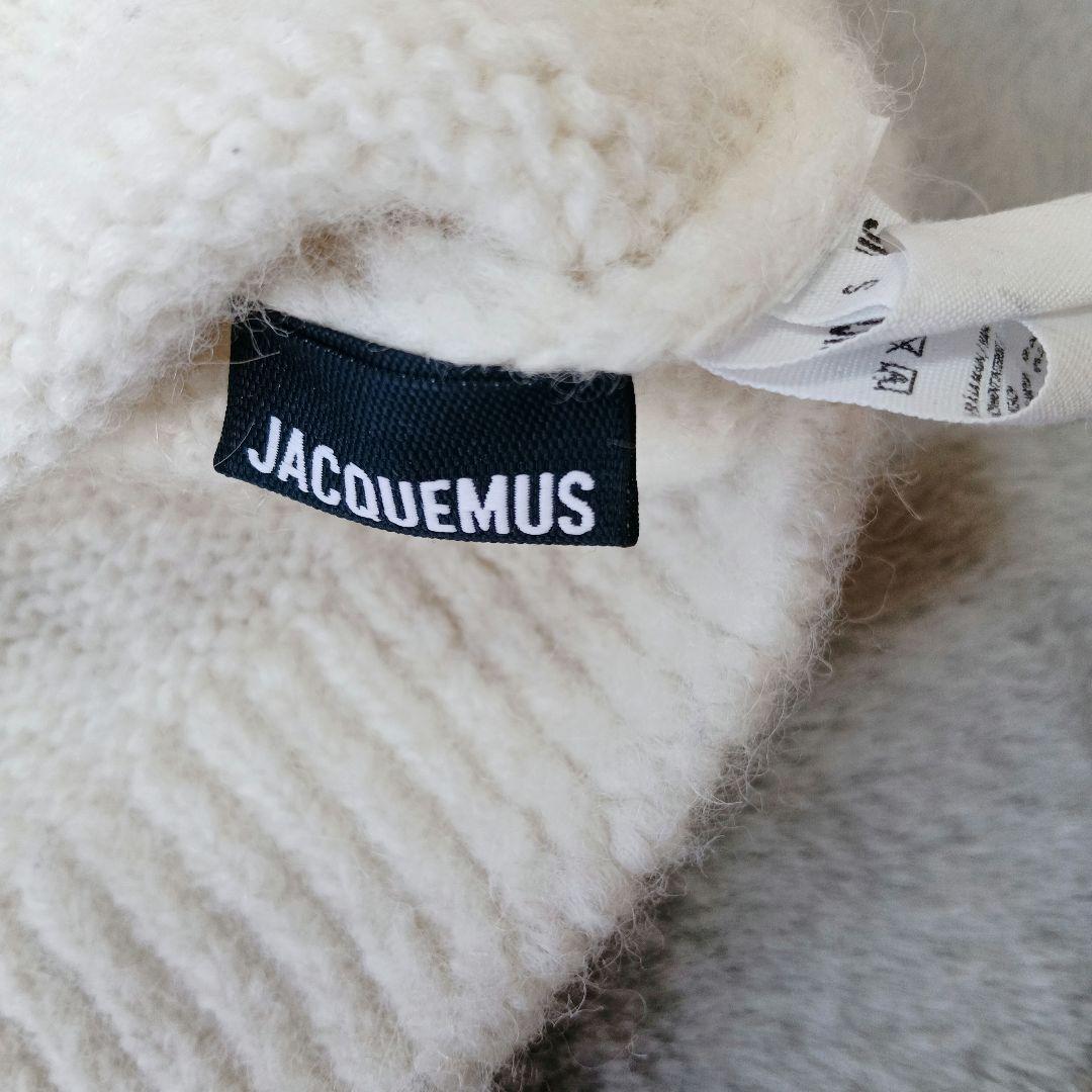 JACQUEMUSジャックムス　23AW　アルパカ　バックロゴ ニット セーター