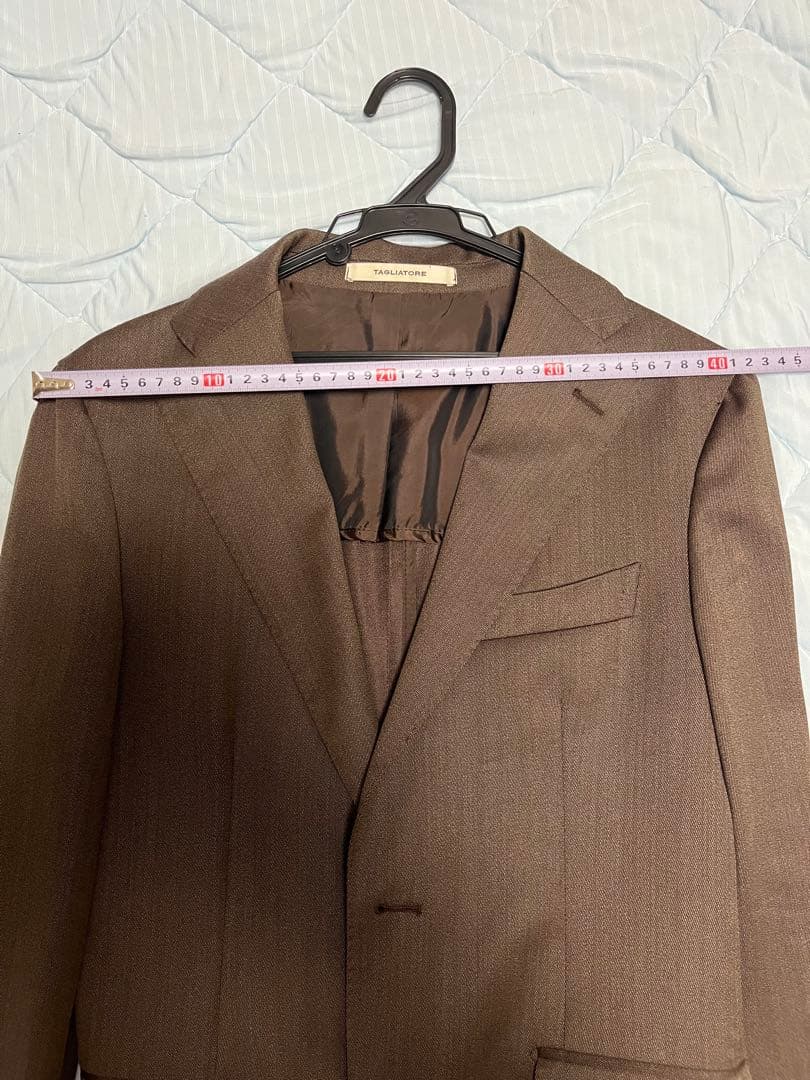 タリアトーレ　伊勢丹新宿購入　サイズ42 ブラウン ブレザーとスラックスセット