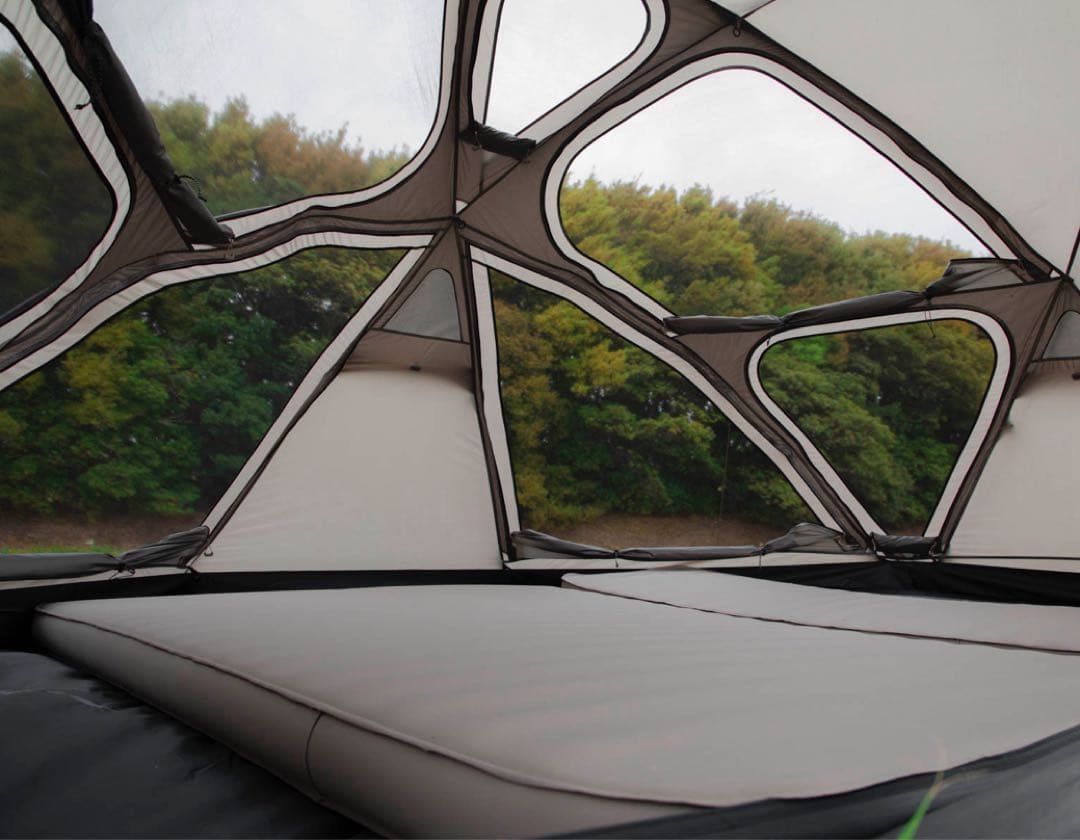 【nob】VOGEL MID テント グレー タープ付き