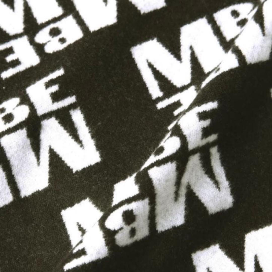 極美品 マスターバニー MBE柄ジャガード モックネックカットソー