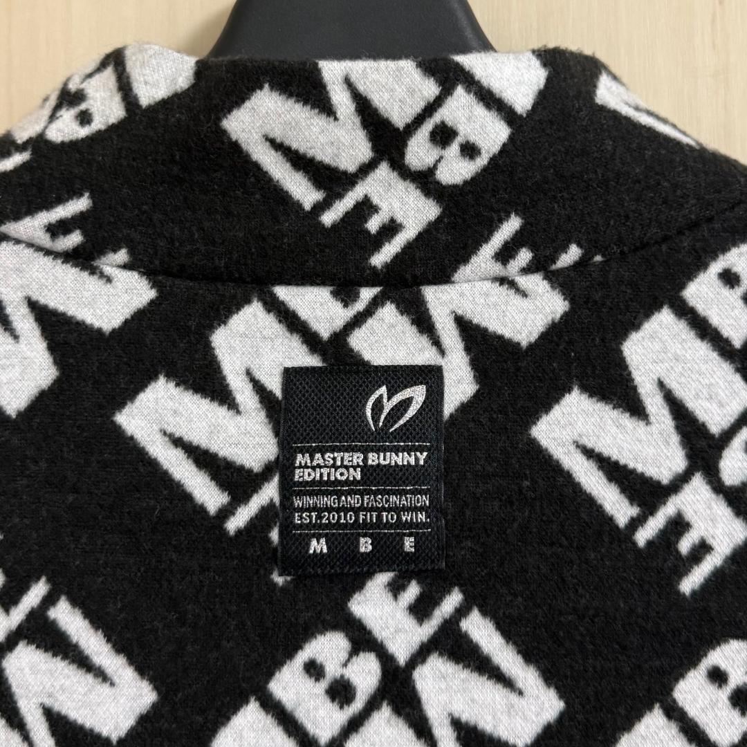極美品 マスターバニー MBE柄ジャガード モックネックカットソー