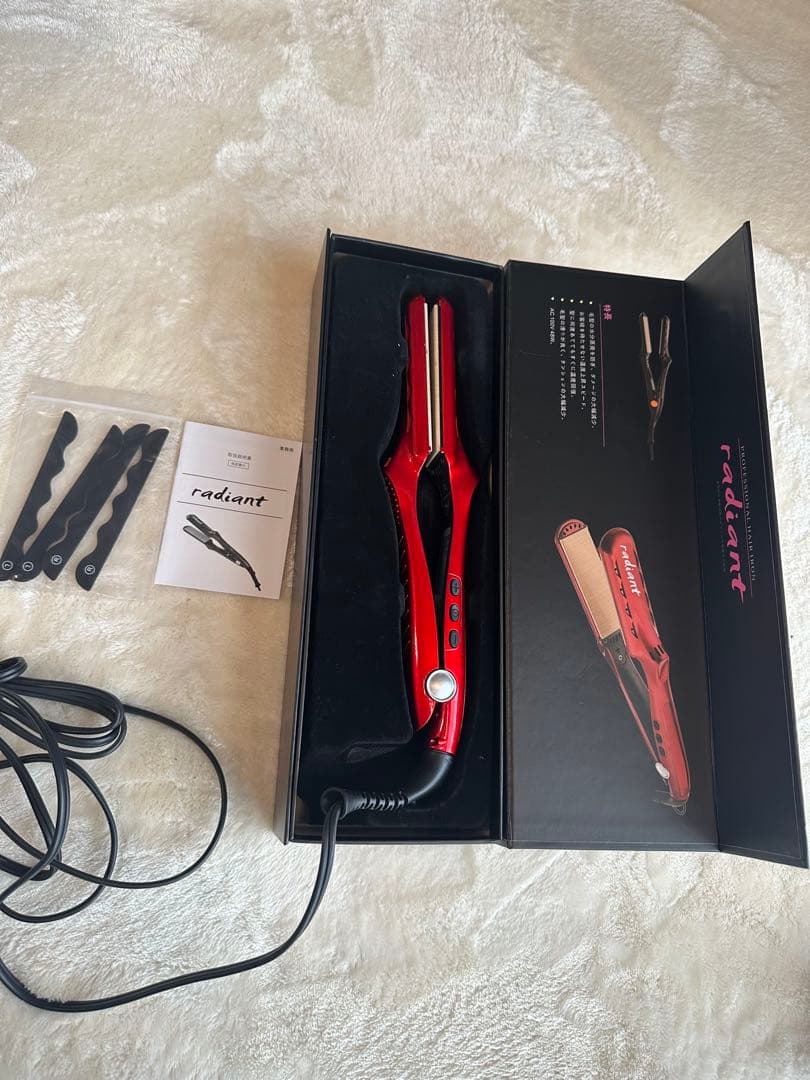radiant シルクプロヘアアイロン 28mm