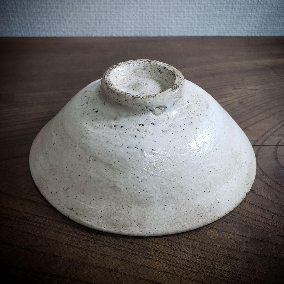 茶碗　抹茶碗　茶道具　茶器　平茶碗　浅鉢　盛皿　白　江戸