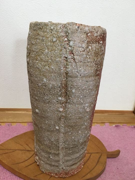 信楽焼 巨匠 澤清嗣作 花瓶 再お値下げ