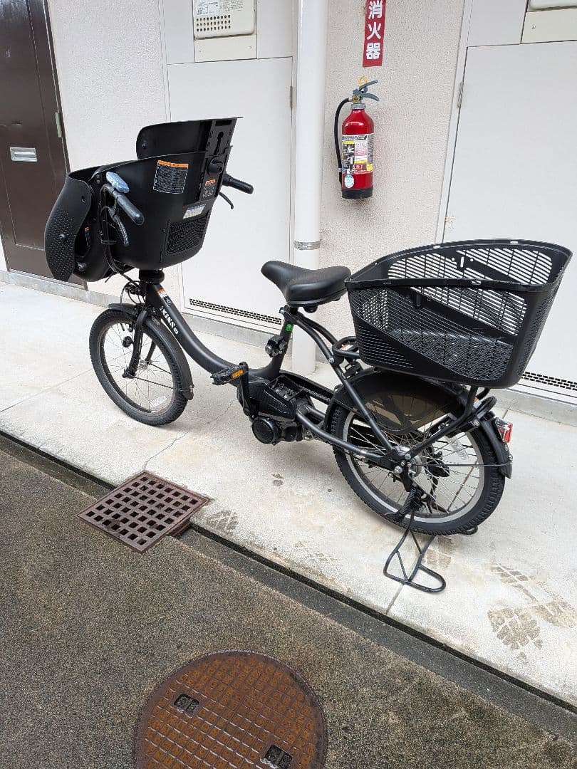 ヤマハ　pas 電動アシスト自転車 チャイルドシート付き