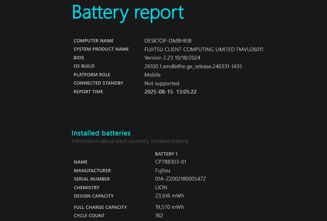 富士通 LIFEBOOK U939/C Core i5-8365U Win11