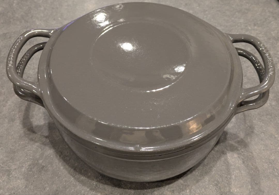 バーミキュラ　ライスポットミニ　PH19A　3合　トリュフグレー