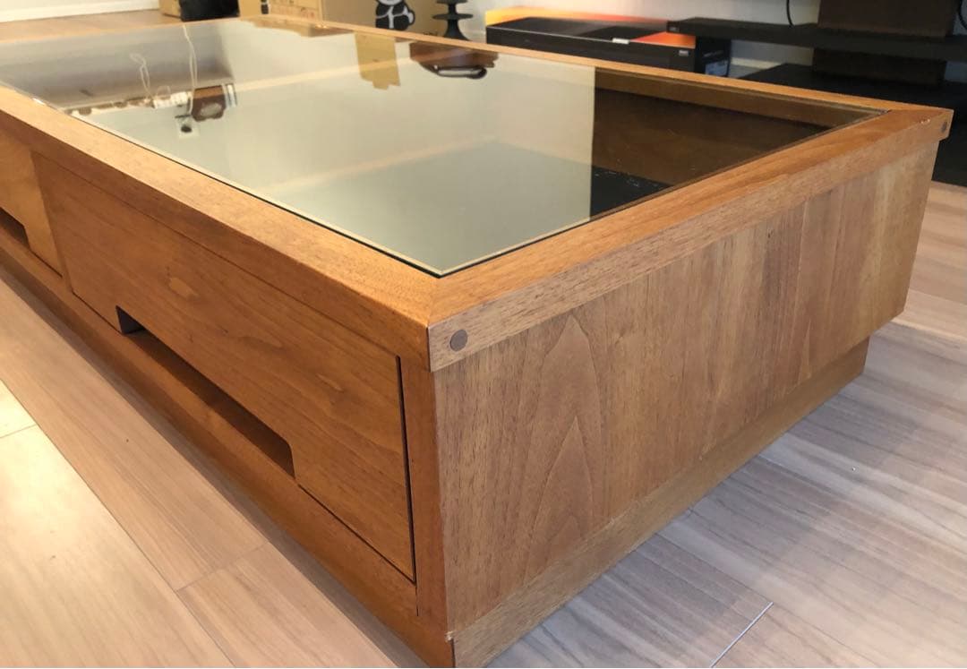 【レア】マスターウォール　ローテーブル引出し付