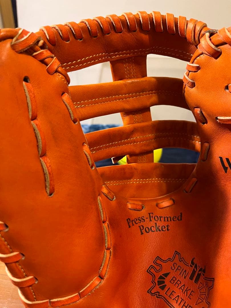 ミズノ バースモデル グローブ 昭和レトロ 阪神タイガース World Win