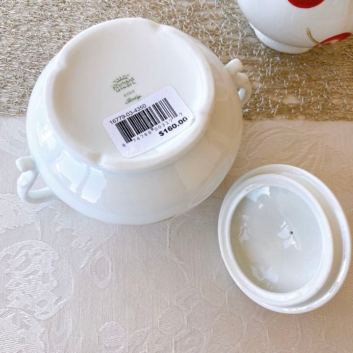 希少❤️未使用❤️リチャードジノリ❤️アンティコチェリー❤️クリーマー＆シュガーポット