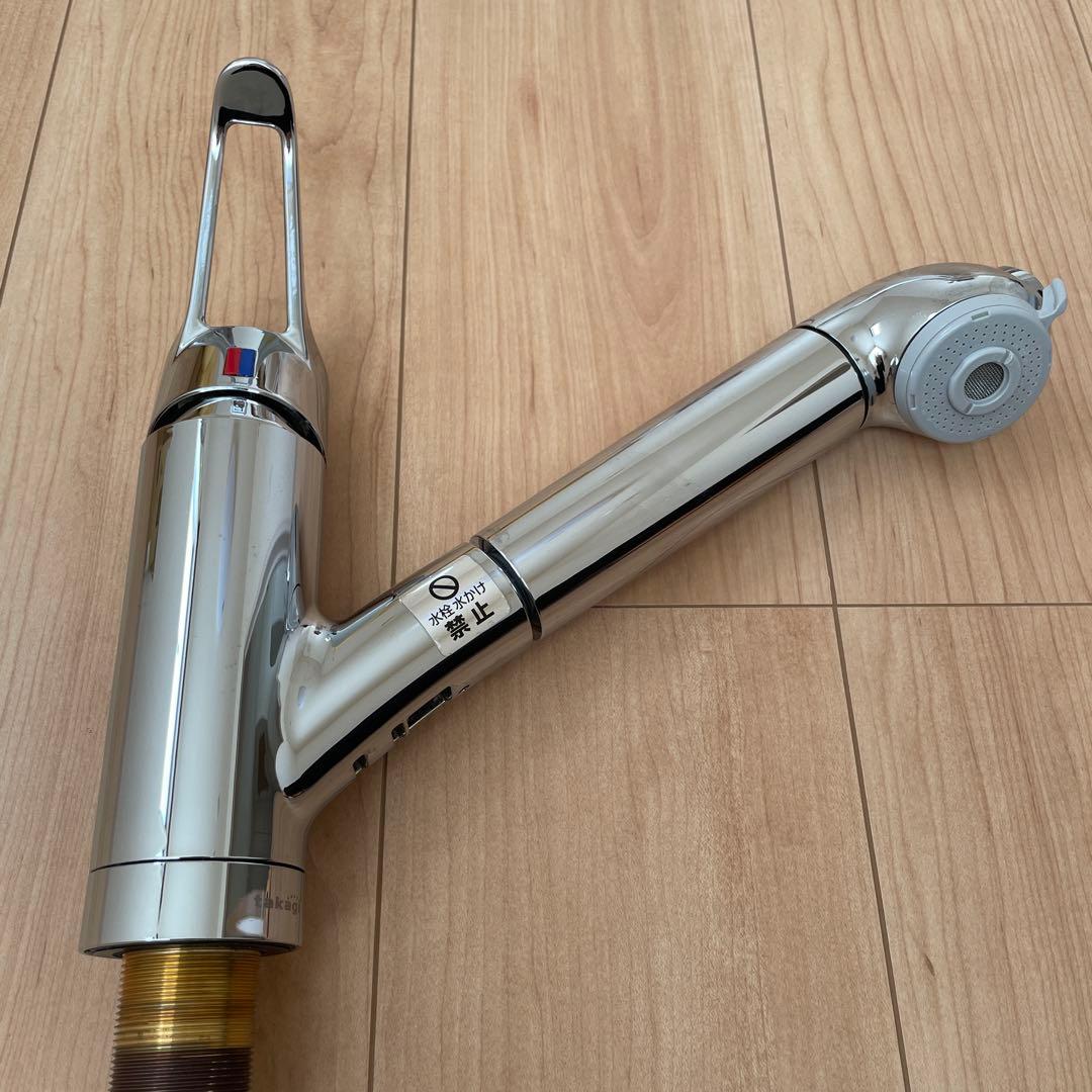 美品 タカギ JA396MN-9NTN-03 浄水器一体型 ハンドシャワー水栓