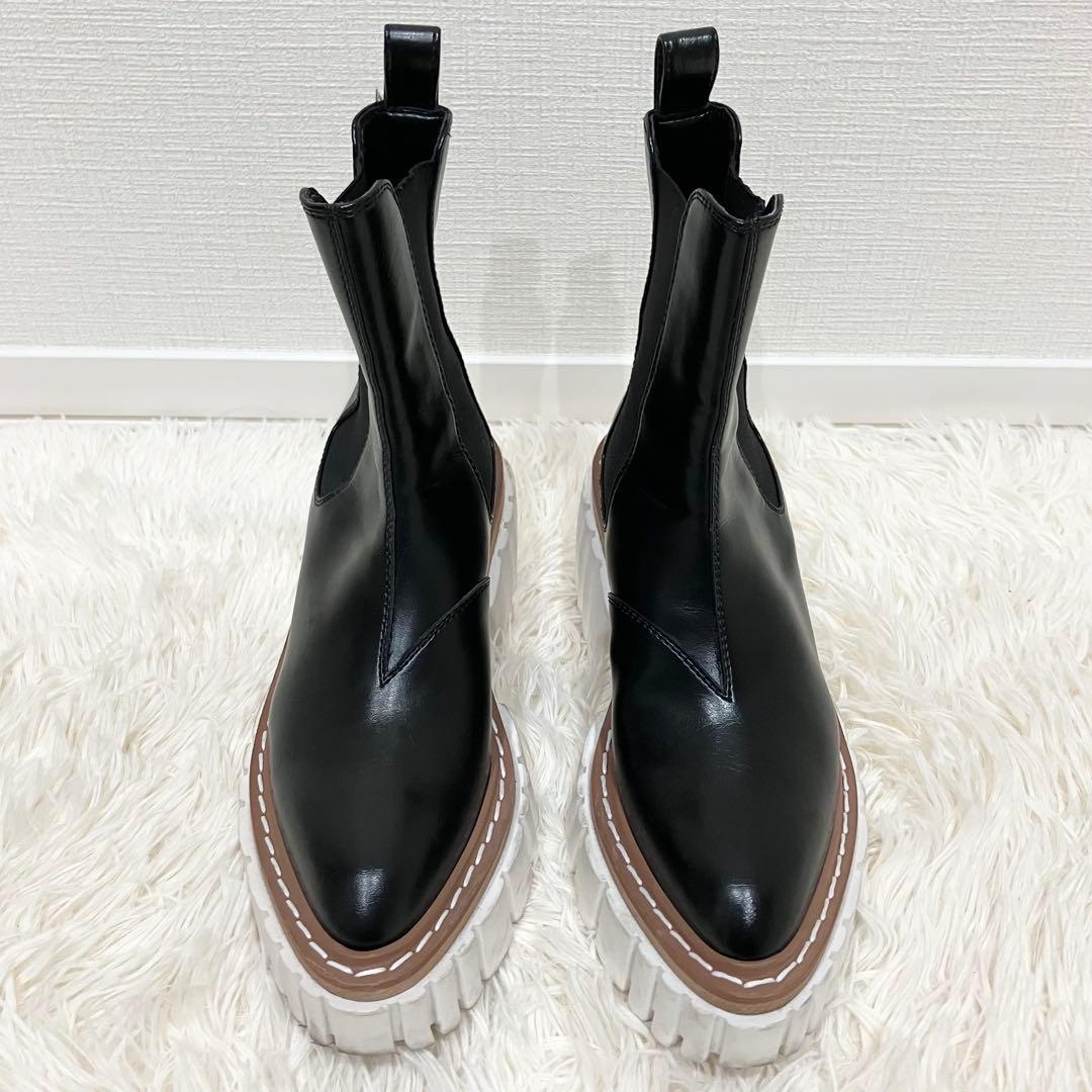 STELLA McCARTNEY エミリーブーツ　サイドゴア　23cm ブラック