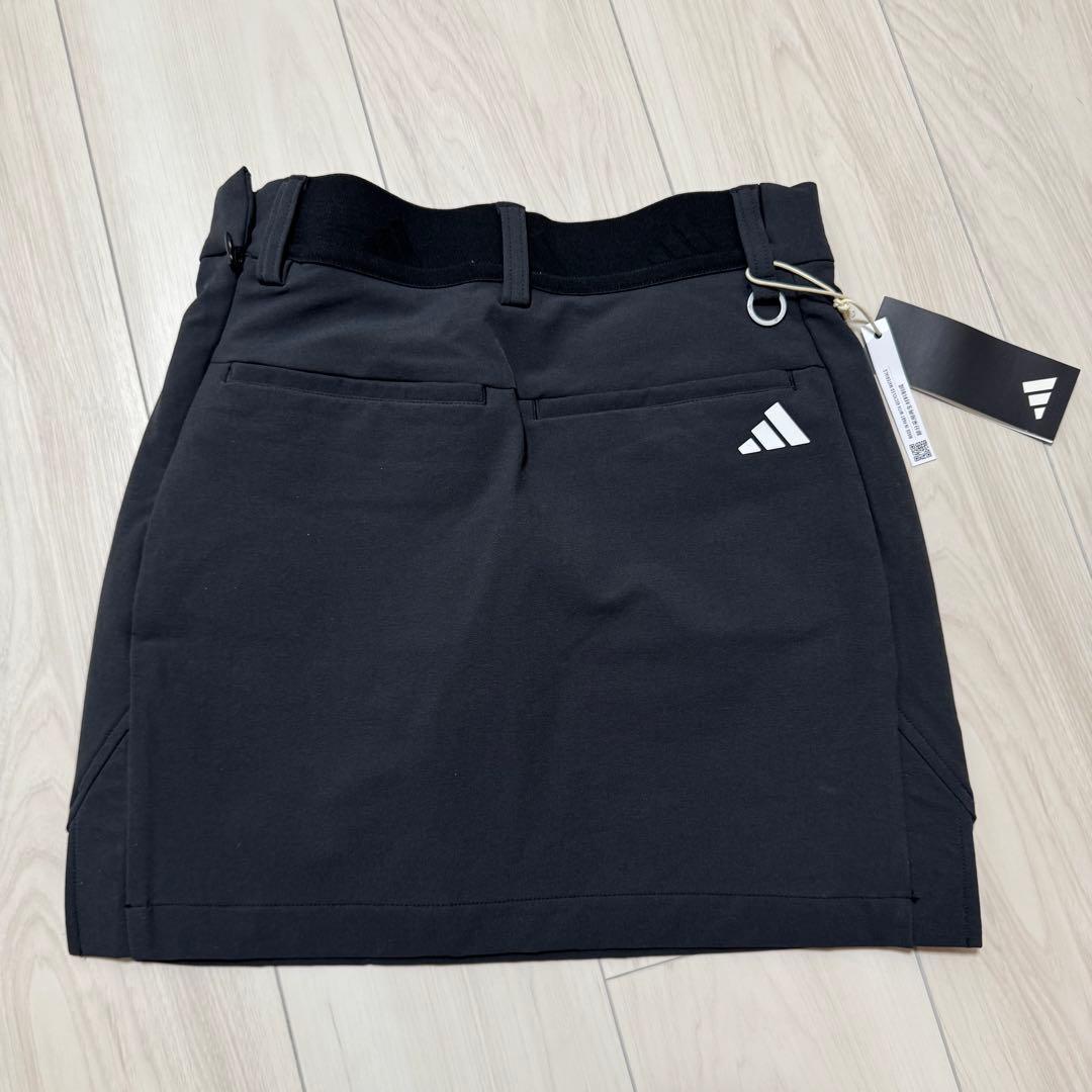 新品 アディダス ゴルフ レディース セットアップ 長袖 スカート ブラック S