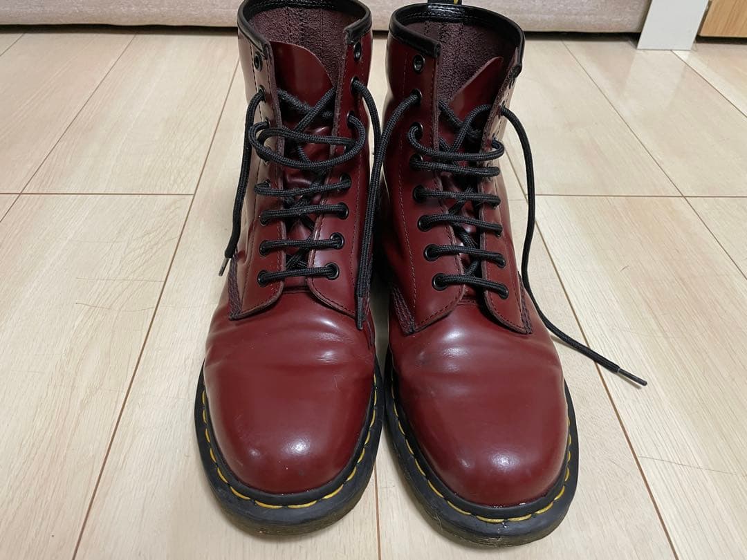 ドクターマーチン Dr.Martens ワインレッド 8ホール ブーツ