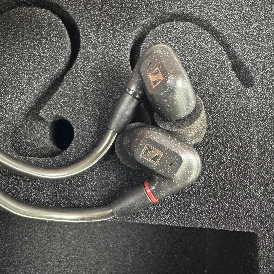 Sennheiser イヤホン 有線 IE 300 ブラック ケーブルセット