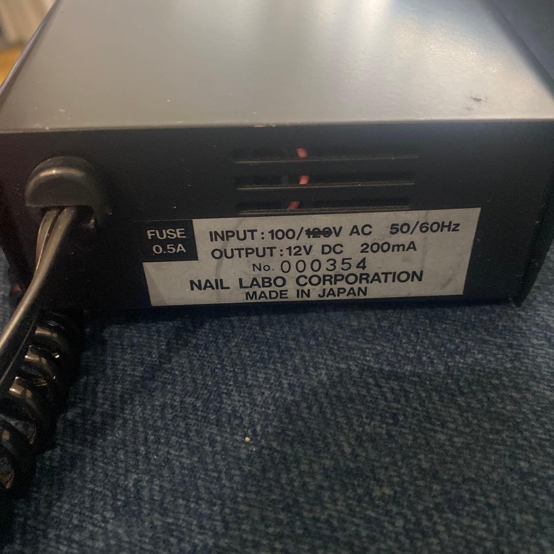 美品　NAIL LABO III ネイルアート電動ドリル
