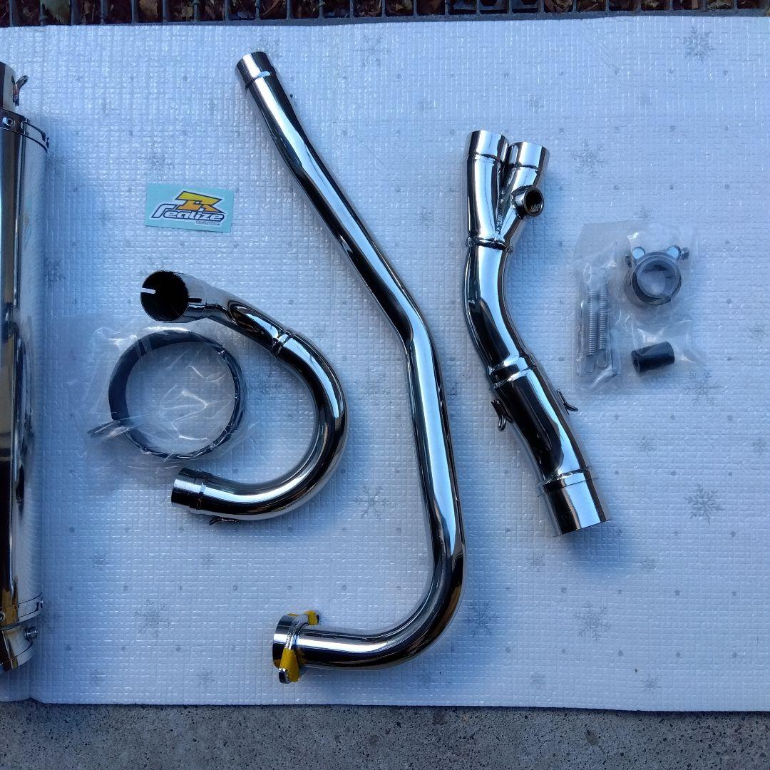 HONDA VTR250 ステンレスマフラー リアライズ Aria TypeS